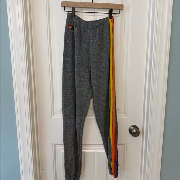 Aviator Nation Ninja Pullover Matching Set - Heather Gray Sz Small - Picture 7 of 12